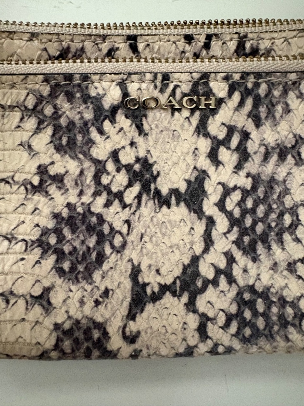 Coach Madison Wristlet Python Pattern - Picture 3 of 7